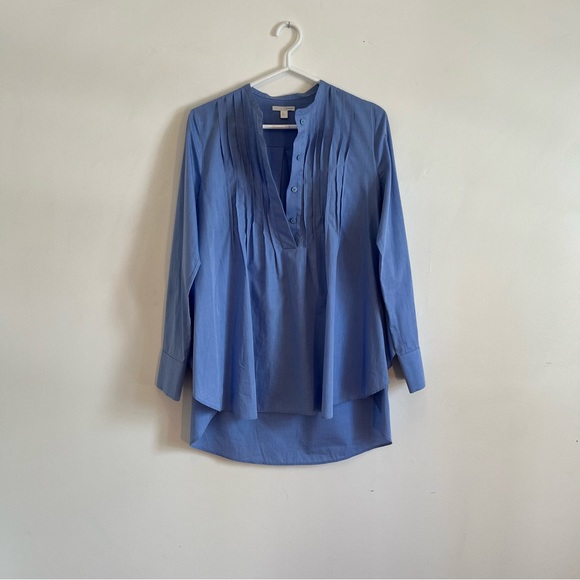 COS mandarin collar oversized dress shirt - Picture 3 of 11